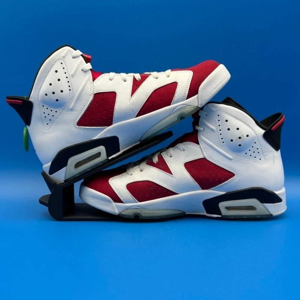 Jordan Air‎ Jordan 6 Retro Carmine 384664-160 Size 11 12.5W